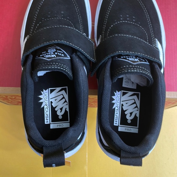 Vans Kyle Walker pro 2 black and white Velcro straps slip on - Picture 5 of 11